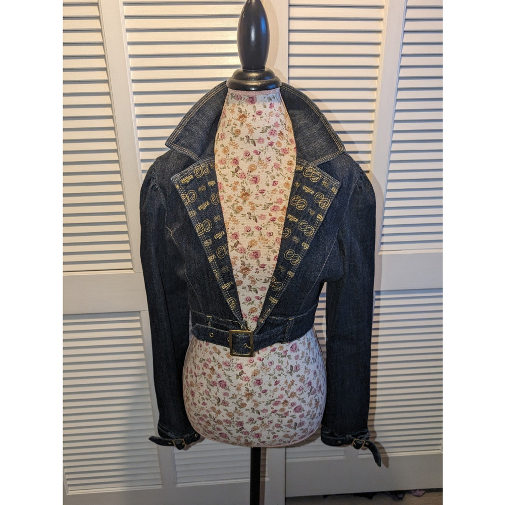 Enyce cropped denim jacket